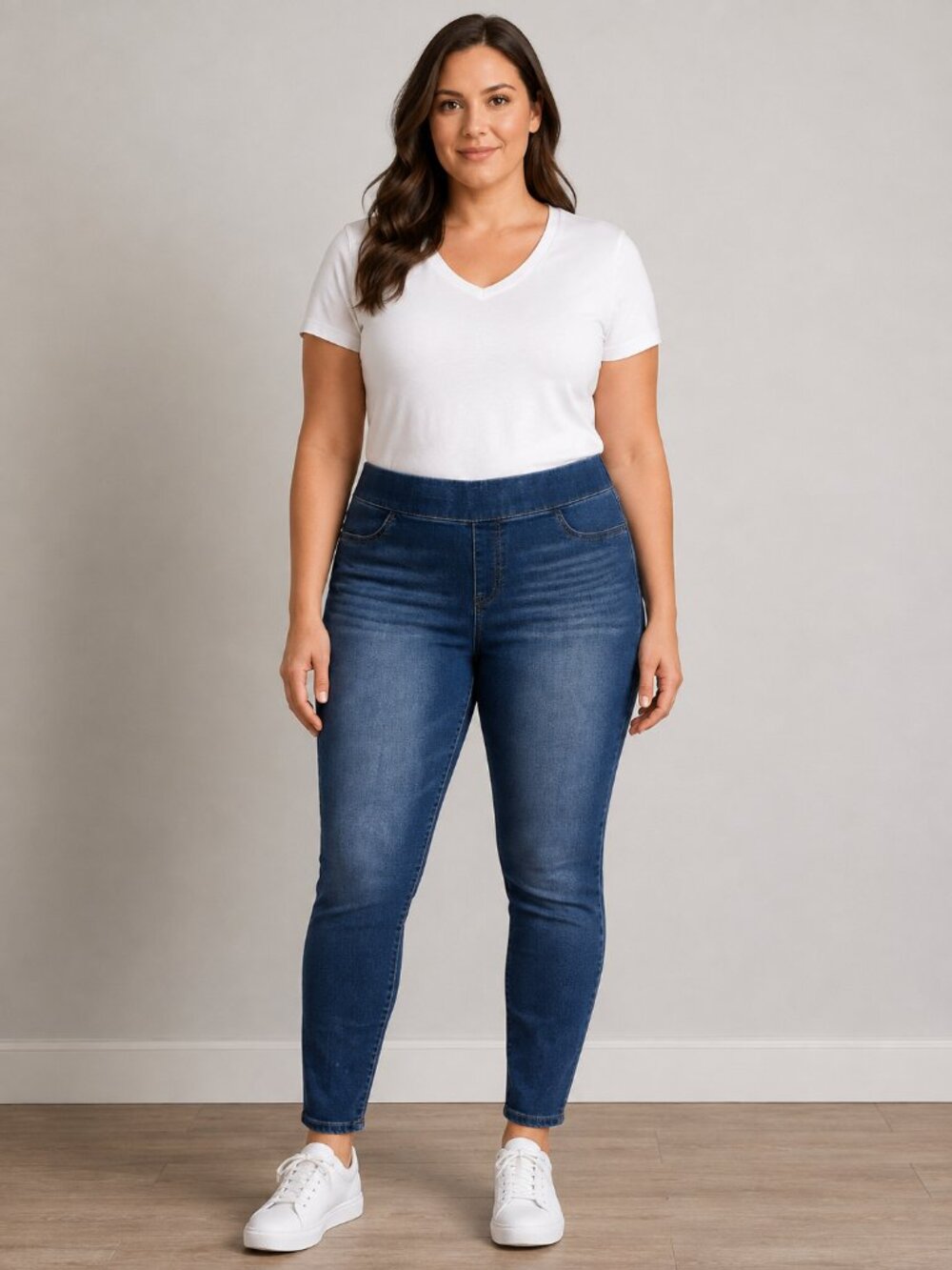 Style & Co Women’s XXL Pull-On Denim Jeggings Blue Stretch Skinny